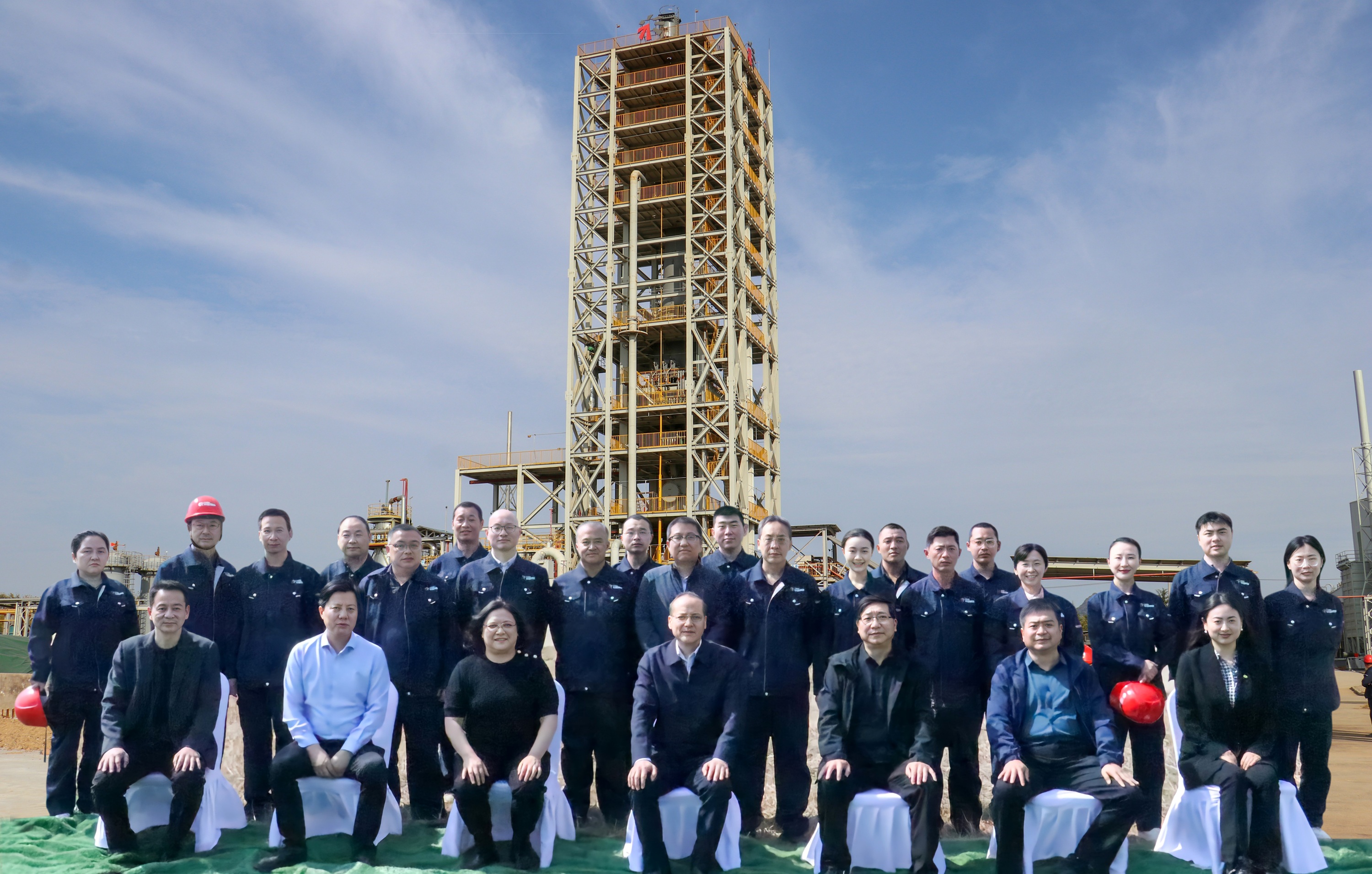集团公司领导到纯氢冶金技术开发中试基地调研