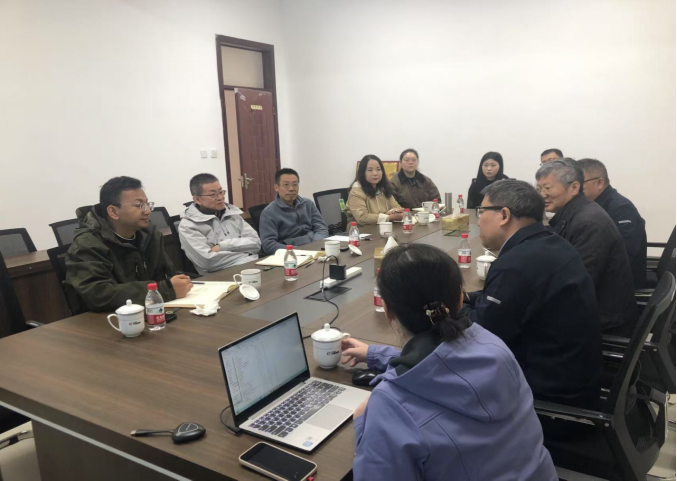 自动化院合规调研组到纯氢冶金技术开发中试基地调研