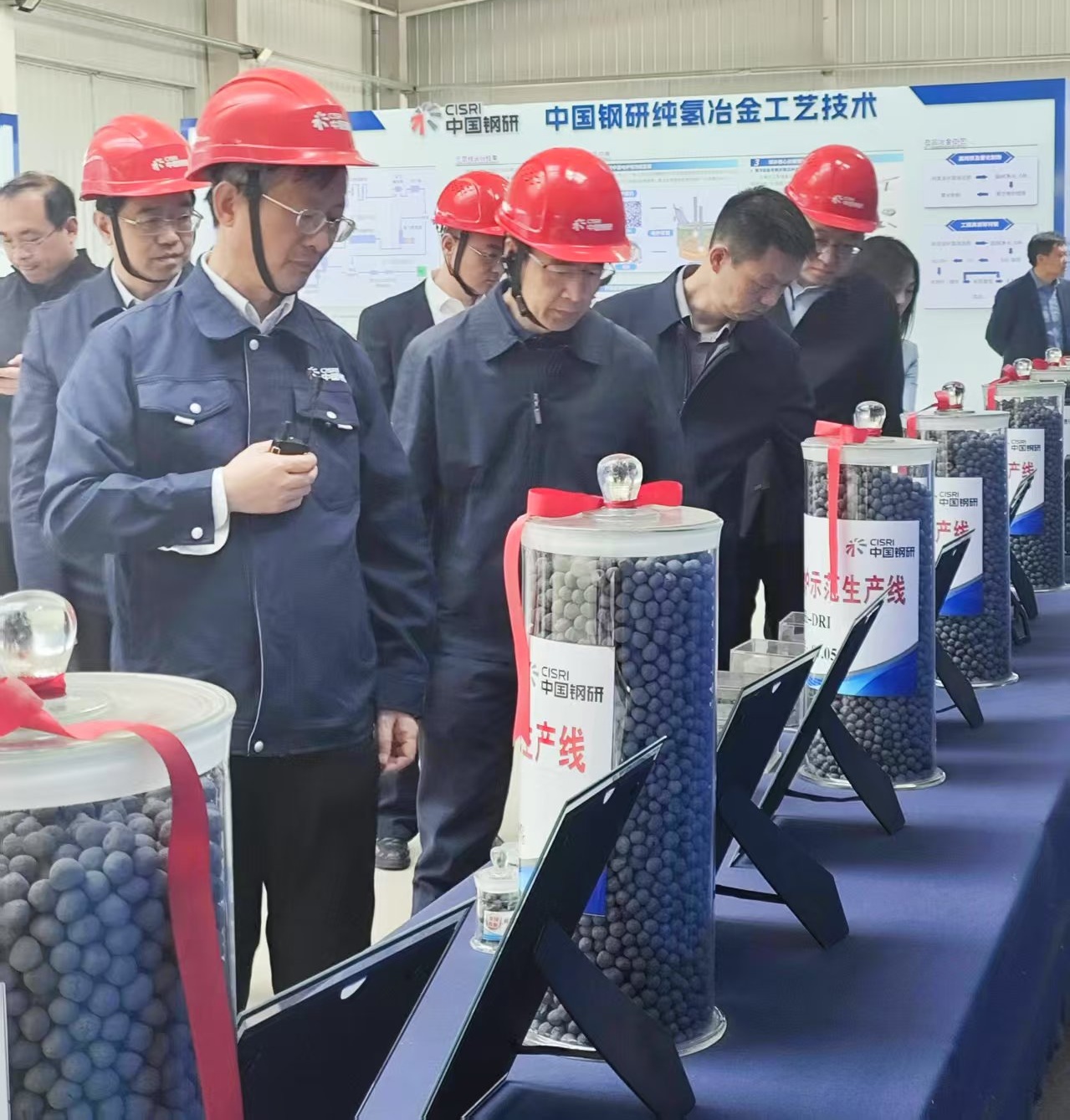 应急管理部专家组到纯氢冶金技术开发中试基地调研